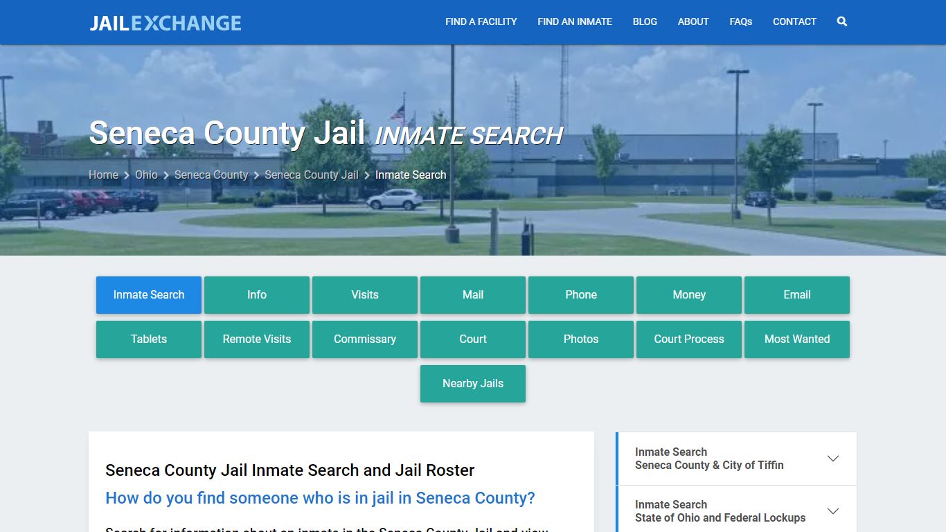 Inmate Search: Roster & Mugshots - Seneca County Jail, OH